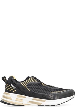 Ea7 Emporio Armani Panelled Low-Top Sneakers