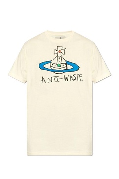 Vivienne Westwood Logo Printed Crewneck T-Shirt