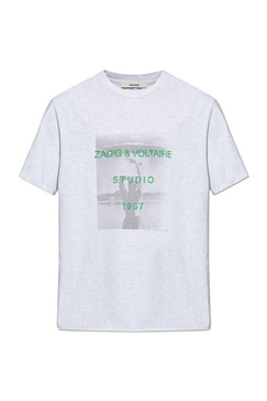 Zadig & Voltaire Ted Photoprint Crewneck T-Shirt