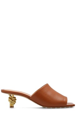 Bottega Veneta Knot Detailed Open-Toe Mules