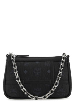 MCM Monogram Printed Chain-Linked Shoulder Bag