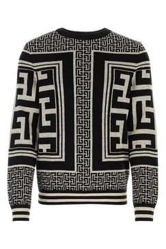 Balmain Monogram Knitted Jumper