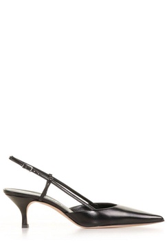 Casadei Pointed-Toe Slingback Pumps