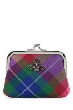 Vivienne Westwood Checked Frame Coin Purse