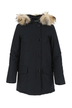 Woolrich Arctic Hooded Buttoned Jacket