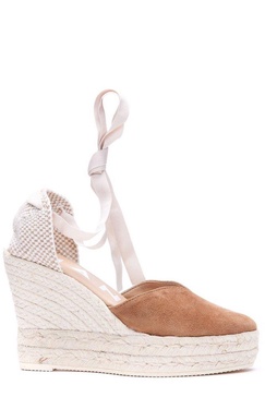 Manebí Lace-Up Wedge Heel Espadrilles