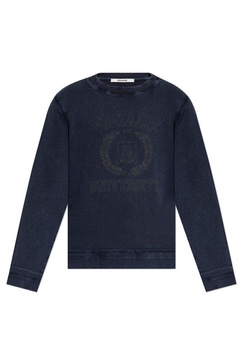 Zadig & Voltaire Stony Logo Printed Crewneck Sweatshirt