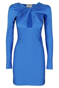 Coperni Twist Detailed Cut-Out Dress