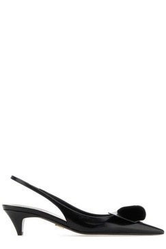 Prada Pointed Toe Slingback Pumps