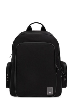 Emporio Armani Backpack With Logo Patch