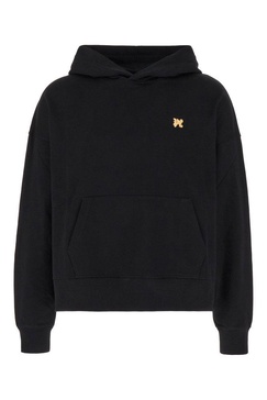 Palm Angels Logo Plaque Hoodie