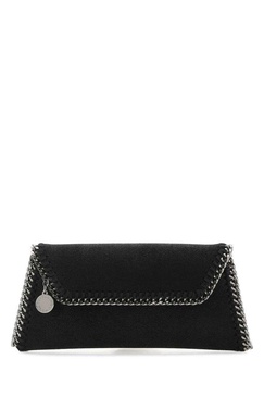 Stella McCartney Falabella Logo Charm Clutch Bag