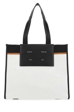 Proenza Schouler White Label XL Morris Coated Tote Bag