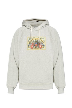 Bally Graphic Printed Drawstring Hoodie