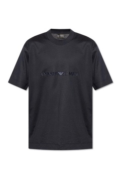 Emporio Armani T-Shirt With Embroidered Logo