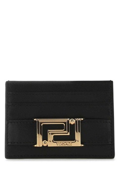 Versace Logo Plaque Card Holder