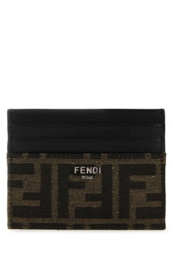 Fendi FF Jacquard Card Holder