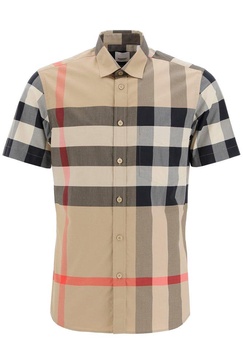 brown House Check Short-Sleeve Shirt