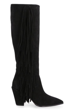 Stuart Weitzman Kenley Fringe Boots