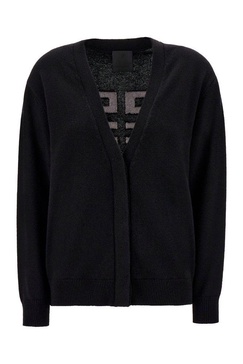 Givench Logo Intarsia Cardigan