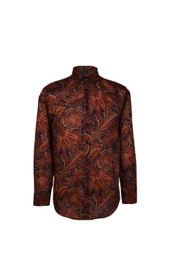 Etro Floral-Printed Long-Sleeved Shirt