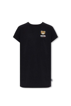 Moschino Teddy Bear Patch Long T-Shirt