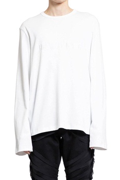 Helmut Lang Logo-Embroidered Long-Sleeved T-Shirt