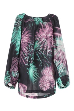 Dries Van Noten Allover Printed Blouse