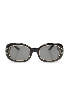 Casablanca Laurel Oval Frame Sunglasses