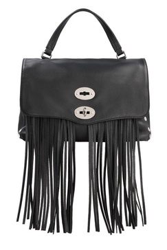 Zanellato Postina Fringed Small Top Handle Bag