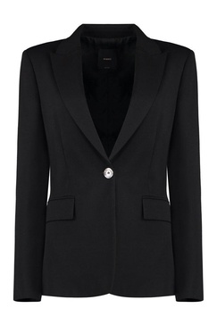 Pinko Signum Single-Breasted Tailored Blazer