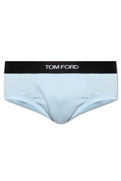 Tom Ford Logo Waistband Stretched Briefs