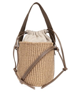 Chloé Woody Drawstring Small Basket Bag