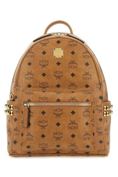 MCM Stark Side-Studded Small Backpack