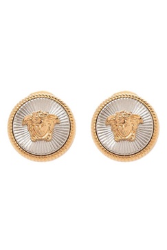 Versace Medusa Face Earrings