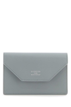 Balenciaga Logo Printed Envelope Wallet