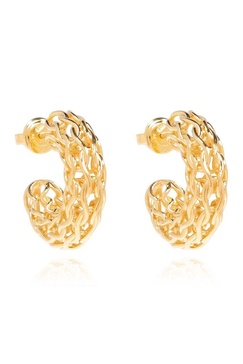 Bottega Veneta Crochet Earrings