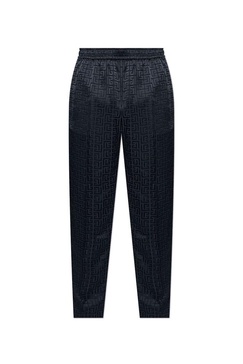 Balmain All-Over Monogrammed Trousers