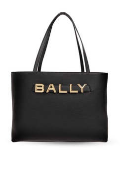 Bally Logo-Lettering Magnetic Fastened Tote Bag