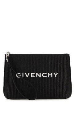 Givenchy Logo Embroidered Travel Pouch