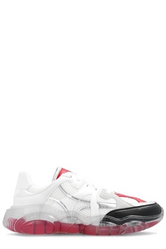 Moschino Panelled Lace-Up Sneakers