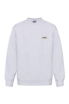 Jacquemus Logo Patch Crewneck Sweatshirt