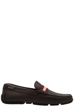 Bally Pearce Logo Detailed Slip-On Loafers