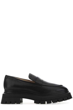 Stuart Weitzman Pointed-Toe Loafers