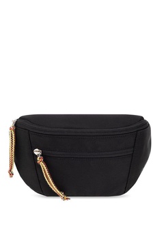 Lanvin Zigzag Embroidered Small Curb Belt Bag