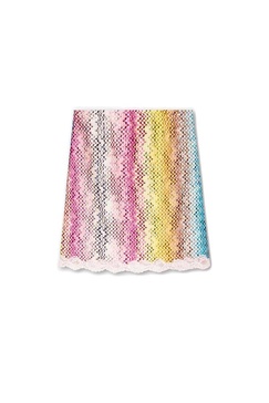 Missoni Zig-Zag Pattern Mini Skirt