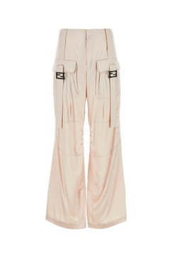 Fendi FF Baguette Buckle Embellished Cargo Pants