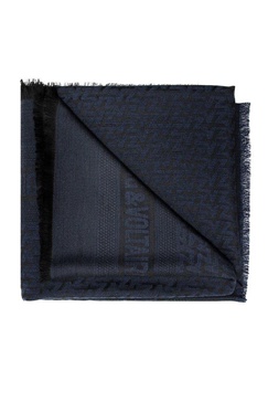 Zadig & Voltaire Initiale Glenn Logo Detailed Scarf