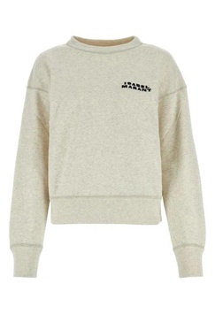 Isabel Marant Logo Embroidered Crewneck Sweatshirt