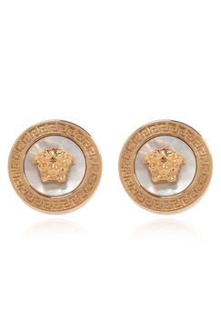 Versace Icon Stud Post-Back Fastened Earrings